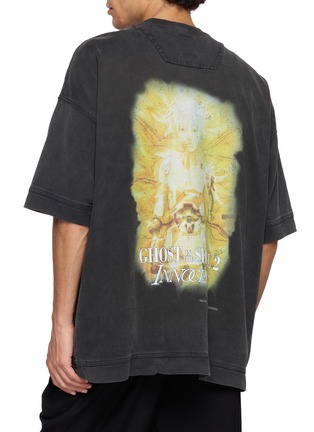 Back View - Click To Enlarge - JUUN.J - X Ghost In The Shell Printed T-Shirt
