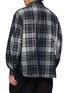 Back View - Click To Enlarge - JUUN.J - Checkered Oversized Shirt