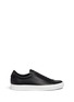 Main View - Click To Enlarge - GIVENCHY - 'Paris 17' leather low top sneakers