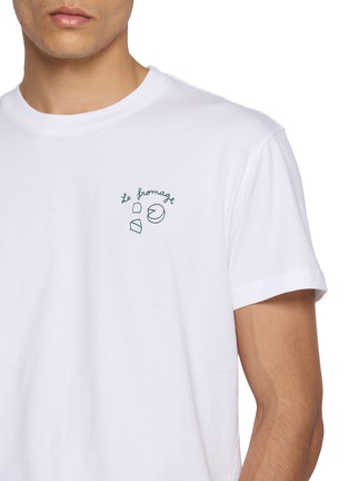  - MAISON LABICHE - Popincourt Le Fromage Cotton T-Shirt
