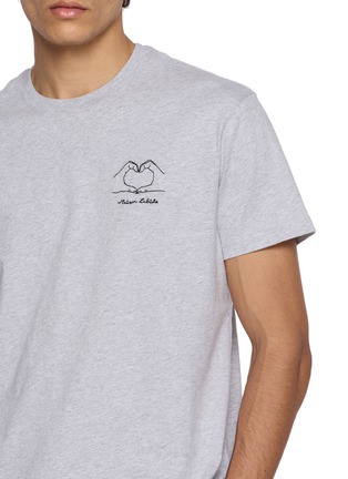  - MAISON LABICHE - Popincourt Hand Heart Cotton T-Shirt