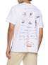 Back View - Click To Enlarge - MAISON LABICHE - x Friends Patureau Friends & Coffee Cotton T-Shirt