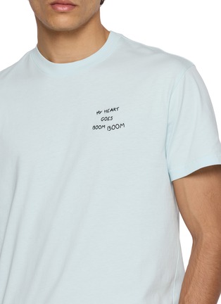  - MAISON LABICHE - Popincourt Heart Goes Boom Cotton T-Shirt