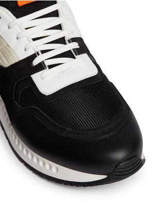 Detail View - Click To Enlarge - GIVENCHY - 'Retro Runners' colourblock combo sneakers