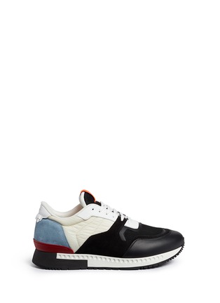 Main View - Click To Enlarge - GIVENCHY - 'Retro Runners' colourblock combo sneakers