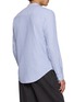 Back View - Click To Enlarge - MAISON LABICHE - Rennes Striped Cotton Shirt