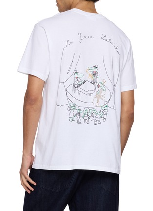 Back View - Click To Enlarge - MAISON LABICHE - Patureau La Java Libiche Cotton T-Shirt