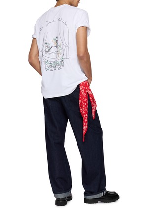 Figure View - Click To Enlarge - MAISON LABICHE - Patureau La Java Libiche Cotton T-Shirt