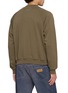 Back View - Click To Enlarge - MM6 MAISON MARGIELA - Tear Away Logo Sweatshirt