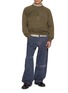Figure View - Click To Enlarge - MM6 MAISON MARGIELA - Tear Away Logo Sweatshirt