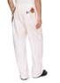 Back View - Click To Enlarge - DOUBLET - Embroidered Waist Chain Cotton Sweatpants