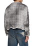 Back View - Click To Enlarge - DOUBLET - Smog Air Stained Cotton Blend Tweed Jacket