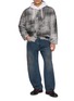 Figure View - Click To Enlarge - DOUBLET - Smog Air Stained Cotton Blend Tweed Jacket