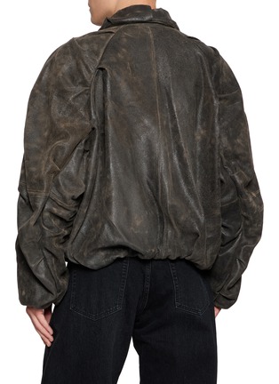 Back View - Click To Enlarge - DOUBLET - Deflated Balloon Leather Jacket