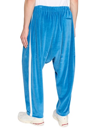 Back View - Click To Enlarge - DOUBLET - Inflated Velvet Track Pants
