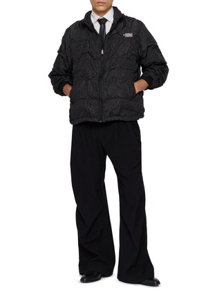 Figure View - Click To Enlarge - DOUBLET - Crinkle Quilted Down Jacket
