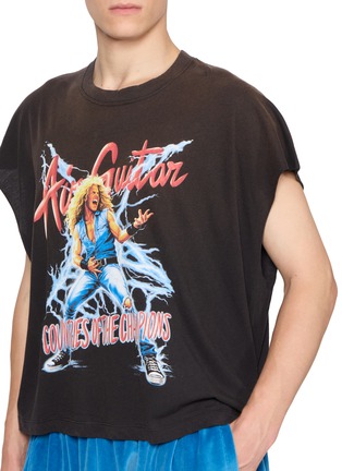  - DOUBLET - Air Band Graphic Sleeveless T-Shirt