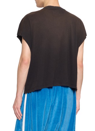 Back View - Click To Enlarge - DOUBLET - Air Band Graphic Sleeveless T-Shirt