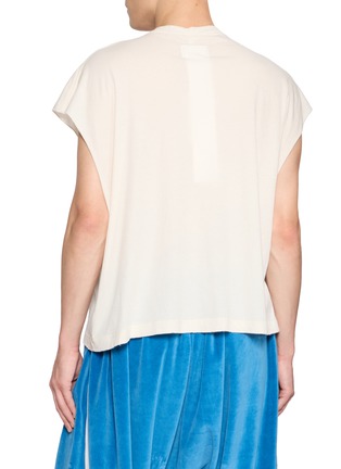 Back View - Click To Enlarge - DOUBLET - Air Band Graphic Sleeveless T-Shirt