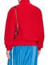Back View - Click To Enlarge - DOUBLET - Trompe L’oeil Embroidered Bag Knit Sweater