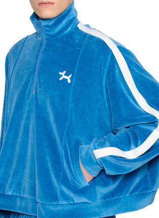  - DOUBLET - Inflated Velvet Track Jacket