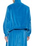 Back View - Click To Enlarge - DOUBLET - Inflated Velvet Track Jacket