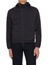 POST ARCHIVE FACTION Diagonal Zip Chequered Jacket