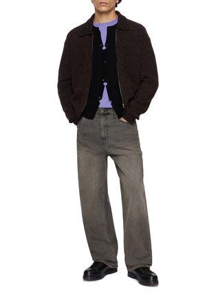 Figure View - Click To Enlarge - POST ARCHIVE FACTION - Knit Zip Shirt