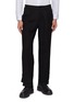 POST ARCHIVE FACTION Cut Out Straight Leg Cotton Pants