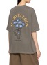 Back View - Click To Enlarge - MO&CO. - X MOOMIN Floral Print T-Shirt