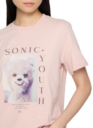  - MO&CO. - X Sonic Youth Graphic Cotton T-Shirt