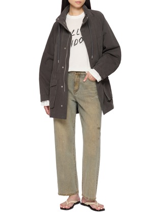 Figure View - Click To Enlarge - MO&CO. - Printed Long Sleeve T-Shirt