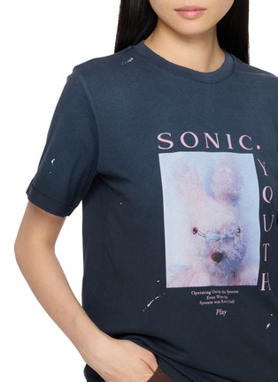 - MO&CO. - X Sonic Youth Graphic Cotton T-Shirt