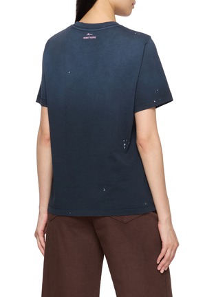 Back View - Click To Enlarge - MO&CO. - X Sonic Youth Graphic Cotton T-Shirt