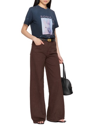 Figure View - Click To Enlarge - MO&CO. - X Sonic Youth Graphic Cotton T-Shirt