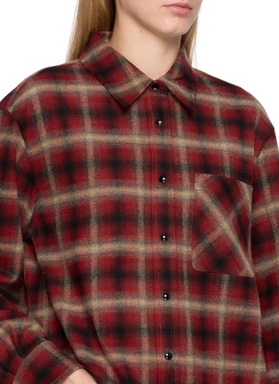  - MO&CO. - Long Sleeve Chequered Shirt