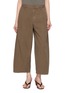 MO&CO. Wide Leg Cropped Medium Wash Jeans