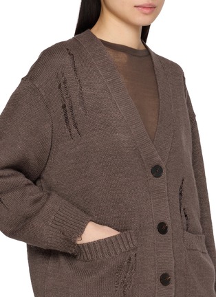  - MO&CO. - Distressed Detail Cardigan