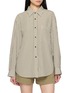 MO&CO. Striped Long Sleeve Shirt