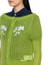  - SHUSHU/TONG - Beaded Floral Embellished Knit Cardigan