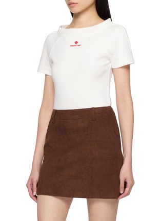 Front View - Click To Enlarge - SHUSHU/TONG - Raglan Sleeve Bodysuit