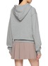 Back View - Click To Enlarge - SHUSHU/TONG - Bow Detail Oversized Hoodie