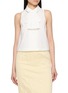 SHUSHU/TONG Off Shoulder Sleeveless Shirt