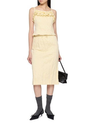 Figure View - Click To Enlarge - SHUSHU/TONG - Ruffled Camisole Top