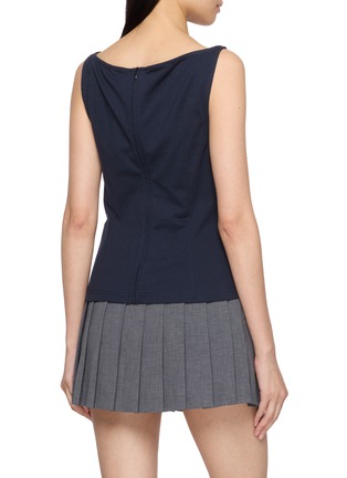 Back View - Click To Enlarge - SHUSHU/TONG - Ruffled Fitted Top
