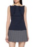 Main View - Click To Enlarge - SHUSHU/TONG - Ruffled Fitted Top