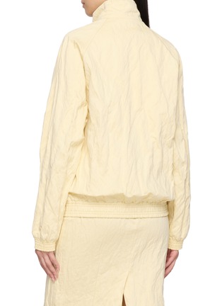 Back View - Click To Enlarge - SHUSHU/TONG - Crinkled Ruffle Detail Sports Jacket