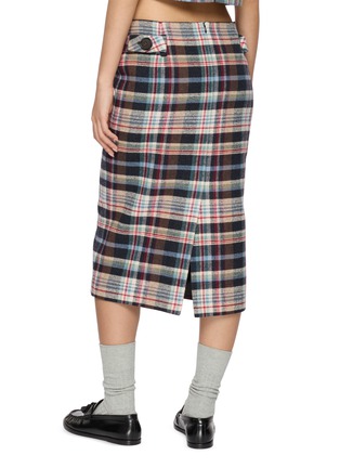 Back View - Click To Enlarge - SHUSHU/TONG - Bow Trimmed Straight Skirt
