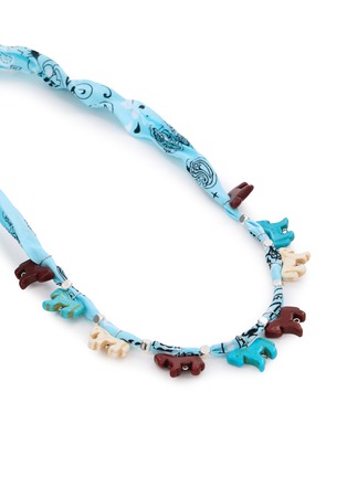 Detail View - Click To Enlarge - BADHNATI - Horses Beaded Necklace