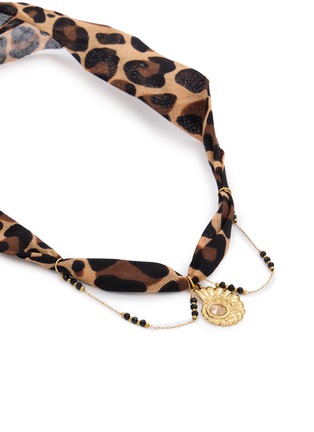 Detail View - Click To Enlarge - BADHNATI - Snail Chain Pendant Necklace